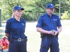 Spotkanie z policjantami, strażakami oraz sanepid-em