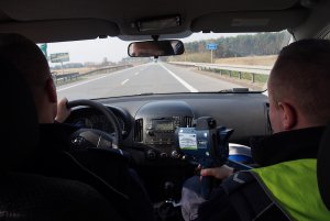 Działania policjantów na drogach powiatu otwockiego