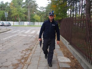 Dzielnicowi z otwockiej komendy, komisariatów i posterunków podczas akcji, działań i spotkań ze społeczeństwem