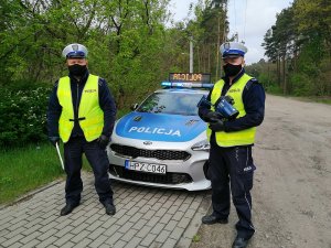 „Kaskadowy pomiar prędkości” - policjanci podczas działań