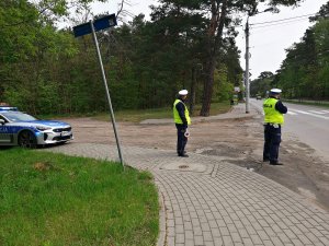 „Kaskadowy pomiar prędkości” - policjanci podczas działań