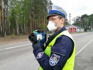 „Kaskadowy pomiar prędkości” - policjanci podczas działań