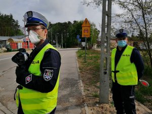 „Kaskadowy pomiar prędkości” - policjanci podczas działań