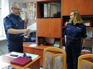 Powołanie na stanowisko Komendanta Komisariatu Policji w Karczewie – podinspektor Agnieszka Domańska