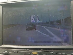 Przekroczenia prędkości zarejestrowane przez policyjny wideorejestrator