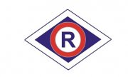 Logo wydziału ruchu drogowego.