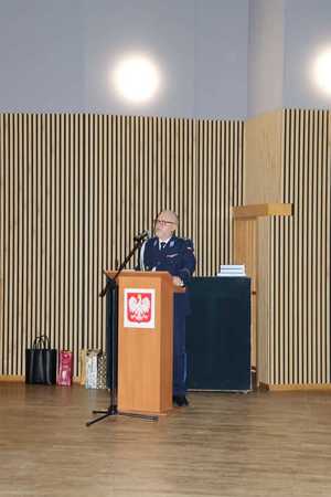 Odprawa roczna Komendy Powiatowej Policji w Otwocku oraz uroczyste pożegnanie emerytów
