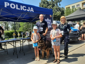 Otwoccy policjanci na pikniku rodzinnym „Bezpieczny Otwock”