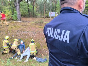 Policjanci z Otwocka uczestniczyli w Powiatowych ćwiczeniach „PREPARAT-24”