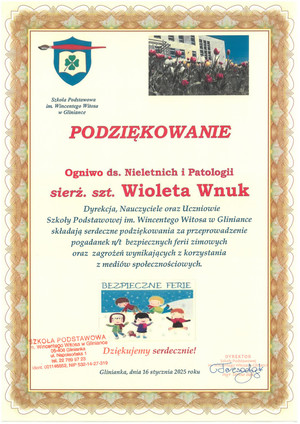 Jak bezpiecznie spędzić ferie? Jak zachować się, gdy ktoś wpadł do wody i potrzebuje pomocy? Oraz zagrożenia wynikające z korzystania z mediów społecznościowych