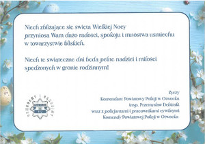 Życzenia Wielkanocne dla mieszkańców powiatu otwockiego