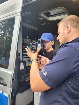 Policjanci edukowali na rzecz bezpieczeństwa w Centrum Edukacji Leśnej w Celestynowie