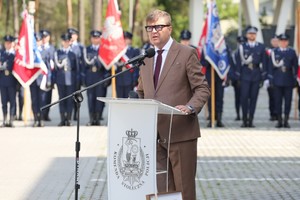 Uroczyste obchody 106. rocznicy powołania Policji Państwowej w Komedzie Powiatowej Policji w Otwocku połączone z otwarciem zmodernizowanej siedziby Komendy Powiatowej Policji w Otwocku.