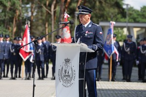 Uroczyste obchody 106. rocznicy powołania Policji Państwowej w Komedzie Powiatowej Policji w Otwocku połączone z otwarciem zmodernizowanej siedziby Komendy Powiatowej Policji w Otwocku.
