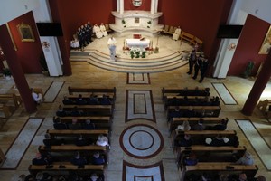 Uroczyste obchody 106. rocznicy powołania Policji Państwowej w Komedzie Powiatowej Policji w Otwocku połączone z otwarciem zmodernizowanej siedziby Komendy Powiatowej Policji w Otwocku.