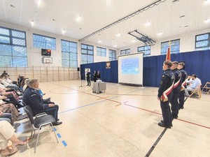 II rok klasy mundurowo- policyjnej o profilu technik informatyk, innowacji policyjnej- kryminalistyka z elementami cyberbezpieczeństwa