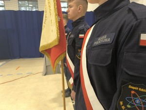 II rok klasy mundurowo- policyjnej o profilu technik informatyk, innowacji policyjnej- kryminalistyka z elementami cyberbezpieczeństwa