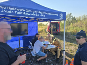 Wspólne szkolenie policjantów, pracowników CNBOP i PIB oraz strażaków w zakresie wykorzystania Bezzałogowych Statków Powietrznych