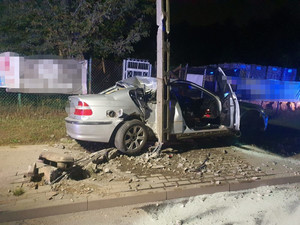 Bez prawa jazdy i polisy OC za to pod wpływem alkoholu i THC