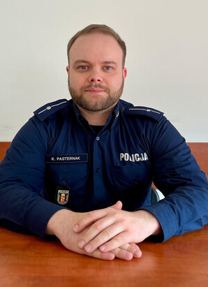 mł. asp. Kacper Pasternak
