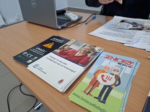 Rok bezpieczeństwa w gm. Celestynów- policjanci z Otwocka z prelekcją o bezpieczeństwie odwiedzili „Koło Seniorów Celestynów”