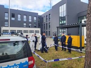 Wyjątkowe warsztaty z zakresu kryminalistyki dla klasy mundurowej w otwockiej komendzie